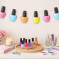 Nail Polish Banner, Nail Polish Garland, Spa Party Banner, Spa Party Garland, Spa Party Decorations, Photo Prop, Beauty Party Supplies Props