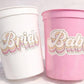BRIDE AND BABE Party Cups - Bachelorette Party Cups Pink Bachelorette Cups Wedding Cups Bachelorette Party Favors Bride Babes Wedding Gifts