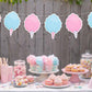COTTON CANDY Garland, Candy Birthday Decoration, Candy Garland, Candy Bar Banner, Candy Birthday, Candy Decoration, Candy Buffet, Photo Prop