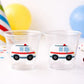 AMBULANCE PARTY CUPS - Emergency Vehicles Birthday Party Decorations Ambulance Birthday Party Party Cups Ambulance Party Favors Party Favors