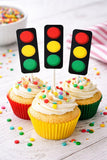 Traffic Light Cupcake Toppers