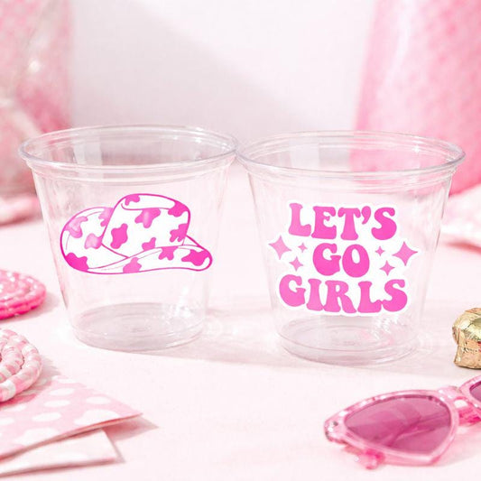 COWGIRL PARTY CUPS - Cowgirl Cups Cowgirl Party Decorations Cowgirl Baby Shower Decorations Baby Sprinkle Cowgirl Boots Birthday Decor Favor