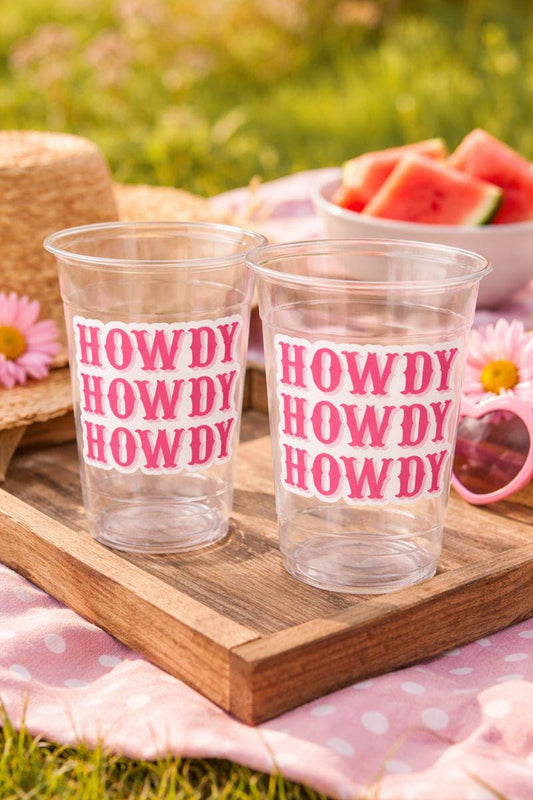 COWGIRL PARTY CUPS - Cowboy Party Cups Cowgirl Cups Cowgirl Party Decorations Cowgirl Bachelorette Party Cowgirl Hat Birthday Rodeo Party