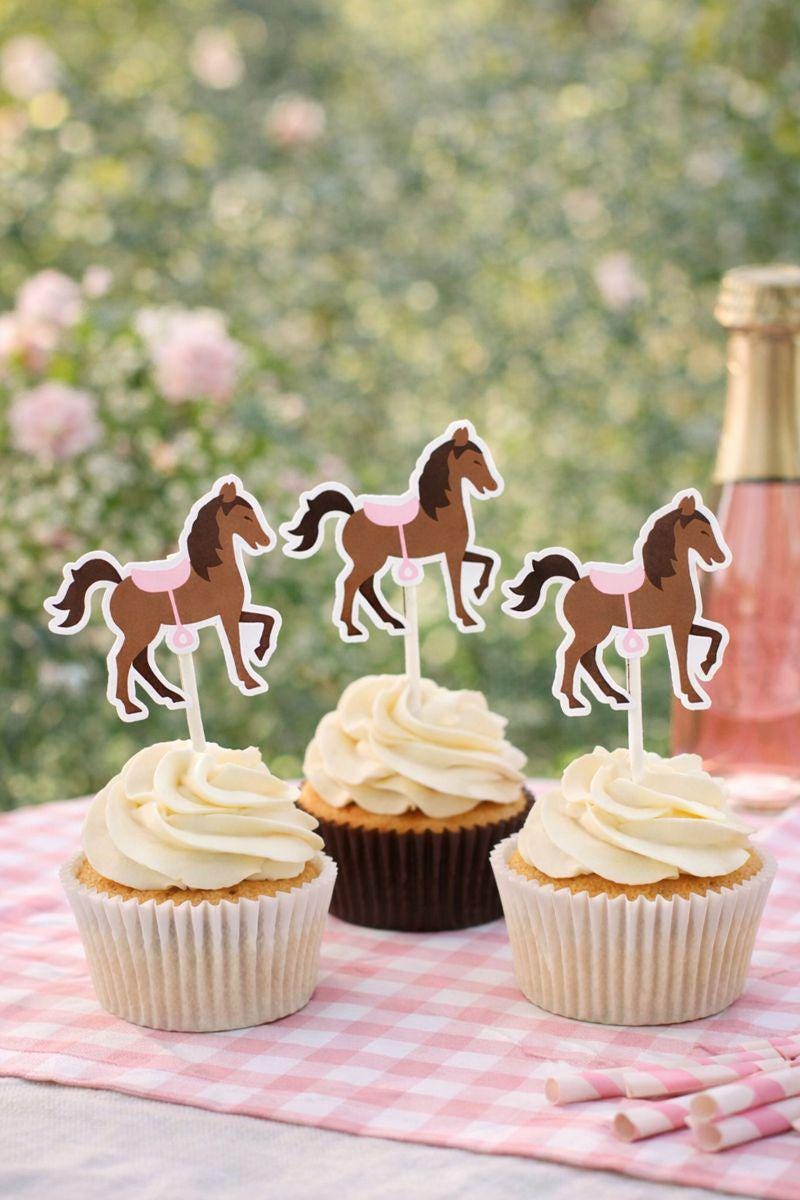 Horse Cupcake Toppers - 313191232P