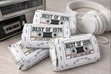 30 - 50th Birthday Cassette Tape Stickers 50th Birthday Stickers For Mini Candy Bar Wrapper Vintage 50th Birthday Best of 1973 Birthday