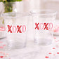 VALENTINE'S DAY CUPS - Valentine Party Cups Valentines Gifts Valentines Day Gifts Valentines Day Favor Cups Valentine's Day Cups XoXo Cups