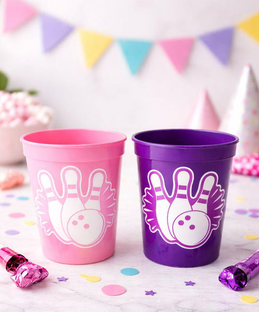 BOWLING PARTY CUPS - Bowling Birthday Cups Bowling Cups First Birthday Bowling Party Decorations Bowling Bowling Cups Bowling Party Favors