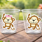 MONKEY PARTY CUPS - Monkey Birthday Cups, Monkey Party Cups Monkey Baby Shower Monkey Decorations Monkey Party Supplies Monkey Party Favors