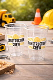 CONSTRUCTION PARTY CUPS - Dig In Party Cups Construction Truck Cups Construction Birthday Construction Party Construction Decorations