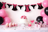 Lingerie Garland, Lingerie Banner, Lingerie Decorations, Bachelorette Party Banner, Corset Banner, Corset Garland