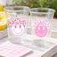COWGIRL PARTY CUPS - Cowgirl Cups Cowgirl Party Decorations Cowgirl Bachelorette Cow Print Hat Happy Face Cups Cowgirl Rodeo Party Cups