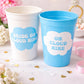 On Cloud Nine Bachelorette Party Cups Cloud 9 Bachelorette Cups Cloud Party Cups Cloud Cups Bachelorette Cups Blue Bachelorette Party Favors