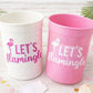 LET'S FLAMINGLE PARTY Cups - Flamingo Bachelorette Cups Flamingo Birthday Decorations Flaming Baby Shower Flamingo Bachelorette Party Favors