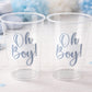 Oh Boy Cups Oh Boy Baby Shower Favors Oh Boy Oh Boy Baby Shower Decorations Boy Baby Shower Party Cups Boy Baby Shower Party Favors Cups