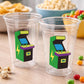 ARCADE PARTY CUPS - Arcade Cups Video Game Party Cups Video Game Cups Level Up Party Decor Gamer Baby Shower Decorations Video Game Birthday