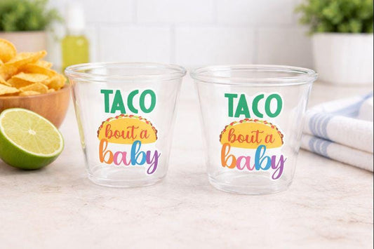Taco Bout a Baby Cups Taco Party Favors Taco Baby Shower Taco Birthday Fiesta party Fiesta Baby Shower Taco Bout a Baby Decorations favors