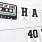 BEST OF 1986 - 40th Birthday Banner 1986 Banner 1986 Party Decorations 40th Party Decorations 40th Party Banner 40 Birthday Party Banner 80s