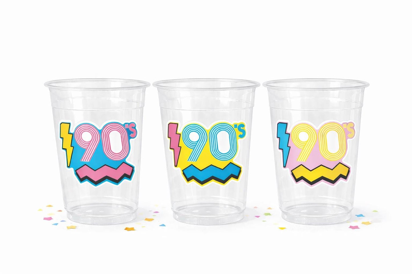 I Love the 90'S PARTY CUPS - 90's Birthday Cups 90's Party Cups 90's Decorations 90's Birthday Party 90's Birthday Party Decorations 90s