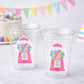 GUMBALL PARTY CUPS - Gumball Birthday Gumball Party Gum Ball Cups Candy Birthday Candy Cups Dessert Table Cups Sweets Table Cups Candy Gum