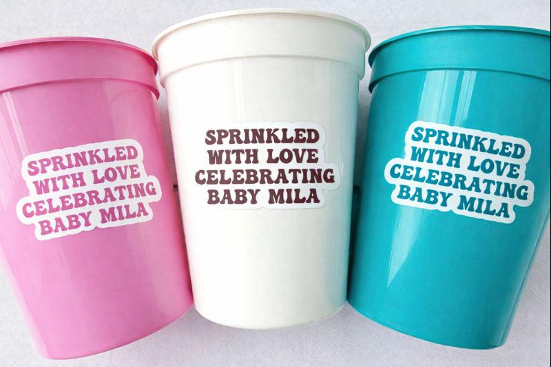 DONUT PARTY CUPS- Donut Birthday Party Donut Grow Up Donut Party Decoration Donut Birthday Decoration Donut First Birthday Donut Baby Shower