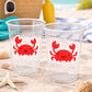 Crab Party Cups, Crab Treat Cups, Crab Birthday, Crab Party, Crab Party Favors, Under the Sea Party Cups