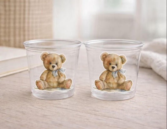 Teddy Bear Party Cups Teddy Bear Baby Shower Favors Teddy Bear Birthday Favors Teddy Bear Party Teddy Bear Party Favors Boy Bear Girl Bear