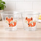 FOX PARTY CUPS - Fox Treat Cups Fox Favors Fox Decorations Woodland Birthday Woodland Baby Shower Woodland Birthday Party Fox Baby Shower