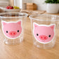 PIG PARTY CUPS - Pig Birthday Cups Pig Party Favors Farm Party Cups Pig Baby Shower Farm Birthday Pig Party Decorations Farm Party Piggy