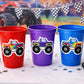 MONSTER TRUCK PARTY Cups - Monster Truck Treat Cups Monster Truck Birthday Monster Truck Party Monster Truck Party Favors, Monster Truck Cup