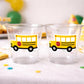 School Bus Party Cups - School Cups School Bus Birthday School Bus Party School Bus Favors Teachers Gift Gift for Teacher Back To School