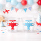 Airplane Party Cups, Airplane Treat Cups, Airplane Party Favors, Airplane Birthday Favors