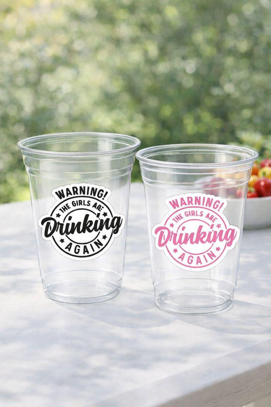 BACHELORETTE PARTY CUPS - Bachelorette Cups Girls Night Party Cups Bridal Shower Cups Girls Night Out Party Party Favors Bachelorette Cups