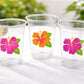 LUAU PARTY CUPS - Aloha Party Cups Luau Party Decoration Luau Party Supplies Luau Baby Shower Tropical Party Decorations Hawaii Hibiscus Cup