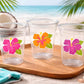 LUAU PARTY CUPS - Aloha Party Cups Luau Party Decoration Luau Party Supplies Luau Baby Shower Tropical Party Decorations Hawaii Hibiscus Cup