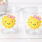 SUN PARTY CUPS - Sunshine Party Cups Sunshine Birthday Sunshine First Birthday Sunshine 1st Birthday Sunshine Party Decorations Sun Favors
