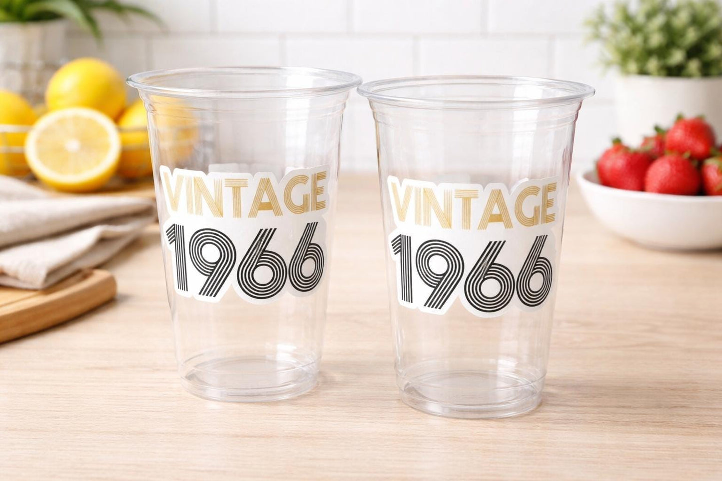 60th PARTY CUPS - Vintage 1964 Cups Best of 1964 60th Birthday Party 60th Birthday Favors 60th Party 60th Party Decorations 1964 Birthday