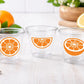 ORANGE PARTY CUPS - Orange Baby Shower Cups A Little Is On The Way Orange Baby Shower Decorations Orange Baby Shower Favors Little Oranges