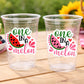 WATERMELON PARTY CUPS - Watermelon Party Favors Watermelon Treat Cups Watermelon Birthday One in a Melon First Birthday 1st Birthday