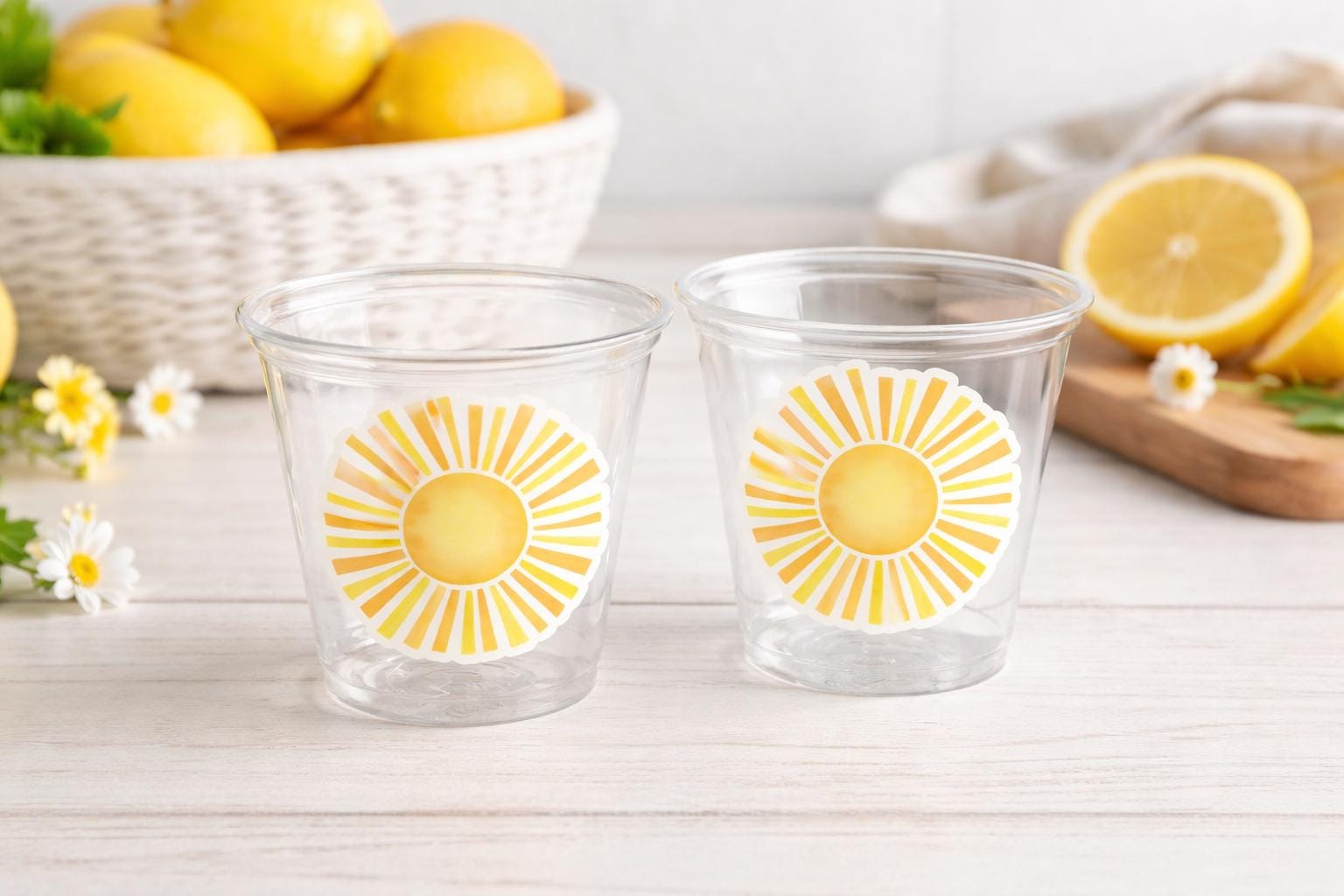 SUN PARTY CUPS - Sunshine Party Cups Sunshine Birthday Sunshine First Birthday First Trip Around The Sun Sunshine Party DecorationSun Favor