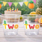 Twotti Frutti Party Cups Fruit Party Cups Luau Party Decorations Fruit Birthday Party Cup Pineapple Tutti Fruity Birthday Party Tutti fruity