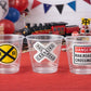 TRAIN PARTY CUPS - Train Birthday Cups Train Party Favors Train Birthday Favors Train First Birthday Decorations Train Party Supplies