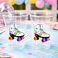 ROLLER SKATE PARTY Cups - Roller Skating Birthday Cups Skate Party Favors Skating Party Cups Roller Skating Birthday 80's Birthday Party
