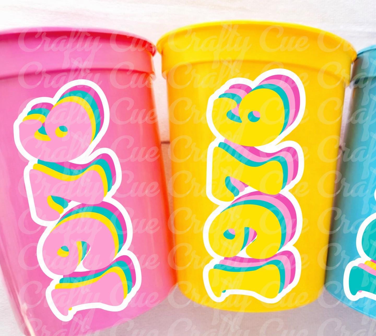 50th PARTY CUPS - Vintage 1975 50th Birthday Party 50th Birthday Favors 50th Party Cups 50th Party Decorations 1975 Birthday Party Cups 50th