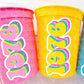 50th PARTY CUPS - Vintage 1975 50th Birthday Party 50th Birthday Favors 50th Party Cups 50th Party Decorations 1975 Birthday Party Cups 50th