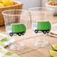 GARBAGE TRUCK PARTY Cups - Garbage Truck Treat Cups Garbage Truck Party Favors Garbage Truck Birthday Favors Trash Garbage Birthday