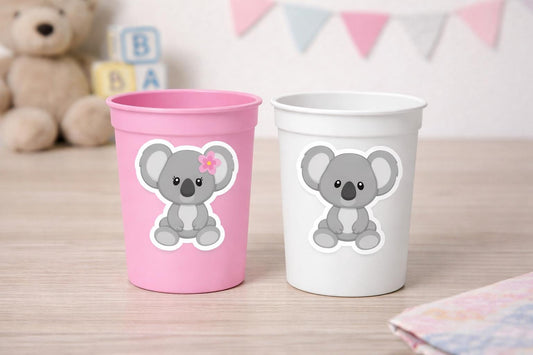 Koala Bear Party Cups, Koala Bear Treat Cups, Koala Bear Birthday, Koala Bear Party, Koala Bear Party Favors, Koala Bear Baby Shower