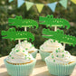 Alligator Cupcake Toppers - Alligator Birthday - Alligator Baby Shower - Jungle Cupcake Toppers - 12319450P