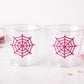 GIRL SPIDER PARTY Cups - Spider Web Cups Spider Cups Pink Spider Decorations Spider Birthday Spider Party Treat Cups Spider Web Party Cups