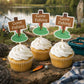 Gone Fishing Cupcake Toppers, Fish Party Cups, The BIG One, Fisherman Cupcake Toppers, Fishing Birthday, Fishing Party, Fishing Cake Toppers