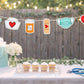 Medicine Garland, Nurse Banner, Nursing Banner, Nurse Garland, Doctor Garland, Doctor Banner, RN Banner, Nurse Graduation, Nurse Party Decor